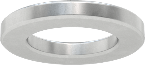 Yüksek Yük Ultra Düşük Sürtünmeli Baskı Yatağı, Yağ Emdirilmiş, 5/8" Mil Çapı için, 1" OD, 1/8" Kalınlık