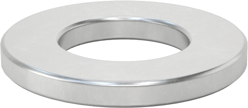 Yüksek Yük Ultra Düşük Sürtünmeli Baskı Yatağı, Yağ Emdirilmiş, 5/8" Mil Çapı için, 1-3/16" OD, 1/8" Kalınlık