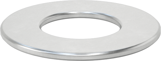 Yüksek Yük Ultra Düşük Sürtünmeli Baskı Yatağı, Yağ Emdirilmiş, 5/8" Mil Çapı için, 1-1/4" OD, 1/16" Kalınlık