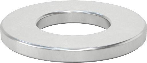 Yüksek Yük Ultra Düşük Sürtünmeli Baskı Yatağı, Yağ Emdirilmiş, 5/8" Mil Çapı için, 1-1/4" OD, 1/8" Kalınlık