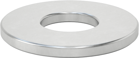 Yüksek Yük Ultra Düşük Sürtünmeli Baskı Yatağı, Yağ Emdirilmiş, 5/8" Mil Çapı için, 1-1/2" OD, 1/8" Kalınlık