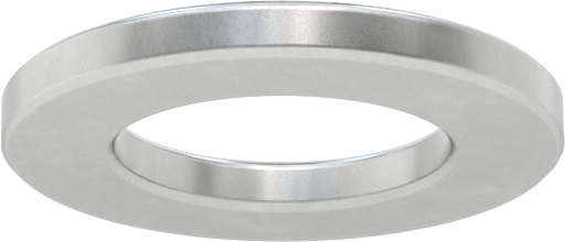 Yüksek Yük Ultra Düşük Sürtünmeli Baskı Yatağı, Yağ Emdirilmiş, 3/4" Mil Çapı için, 1-1/4" OD, 1/8" Kalınlık
