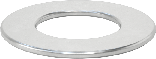 Yüksek Yük Ultra Düşük Sürtünmeli Baskı Yatağı, Yağ Emdirilmiş, 3/4" Mil Çapı için, 1-3/8" OD, 1/16" Kalınlık