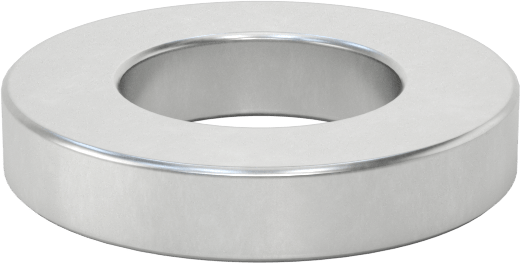 Yüksek Yük Ultra Düşük Sürtünmeli Baskı Yatağı, Yağ Emdirilmiş, 3/4" Mil Çapı için, 1-3/8" OD, 1/4" Kalınlık