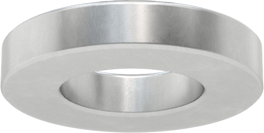 Yüksek Yük Ultra Düşük Sürtünmeli Baskı Yatağı, Yağ Emdirilmiş, 3/4" Mil Çapı için, 1-3/8" OD, 1/4" Kalınlık