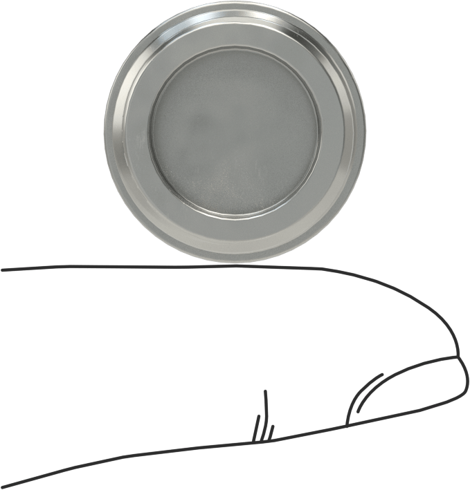 Muhafazalar için Dişli Tapa, M20 x 1,5 mm Diş