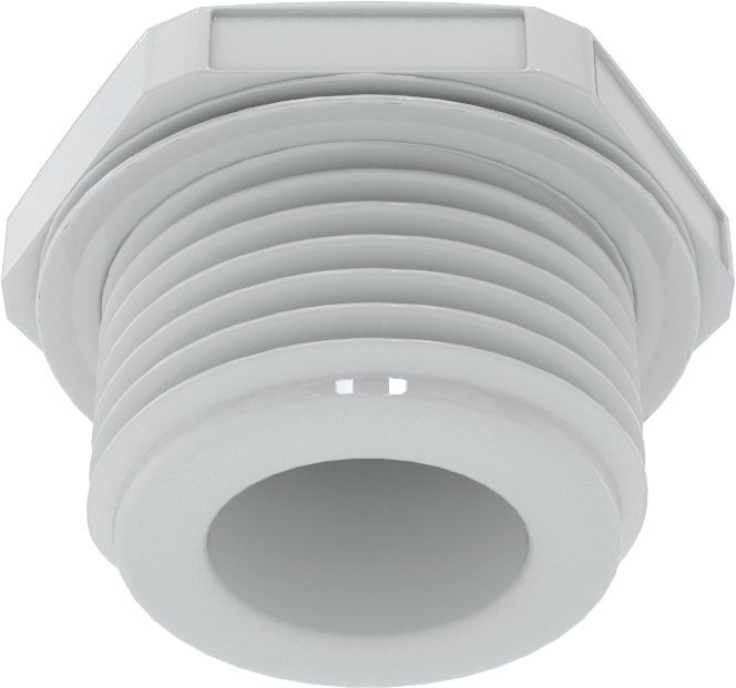 Muhafazalar için Dişli Tapa, Su Geçirmez, M20 x 1,5 mm Diş