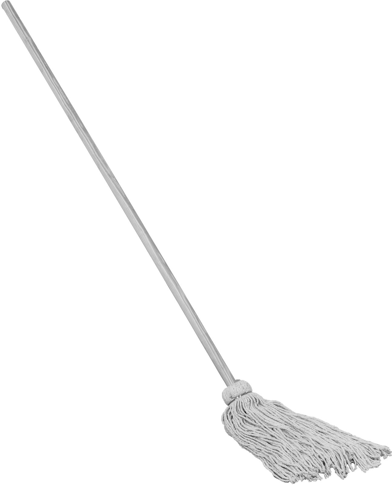 4 Katlı Hafif Hizmet Tipi Islak Paspas, 20 oz., 54" Uzun Tutamak