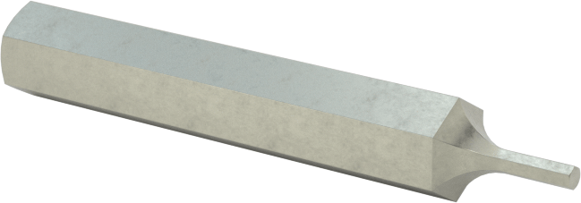 0,89 mm Altıgen Uç, 4 mm Altıgen Şaft