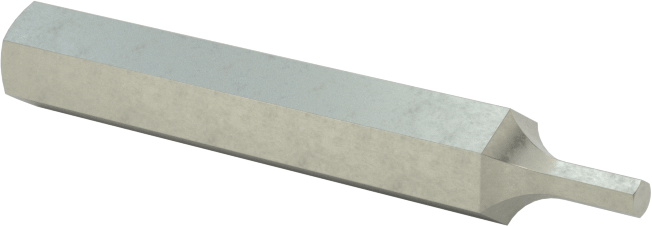 1,27 mm Altıgen Uç, 4 mm Altıgen Şaft