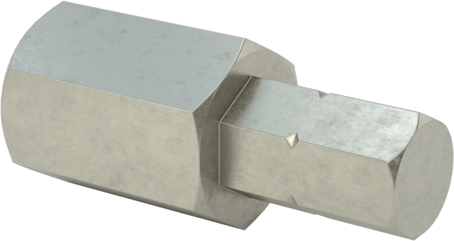10 mm Altıgen Uç, 1/4" Altıgen Şaft