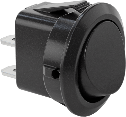 Kanatlı Anahtar, 2 Konum, 13/16" Kesik Çap, SPST-NC, Maksimum 125V AC