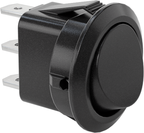 Kanatlı Anahtar, 2 Konum, 13/16" Kesik Çap, SPST-NO, Maksimum 125V AC
