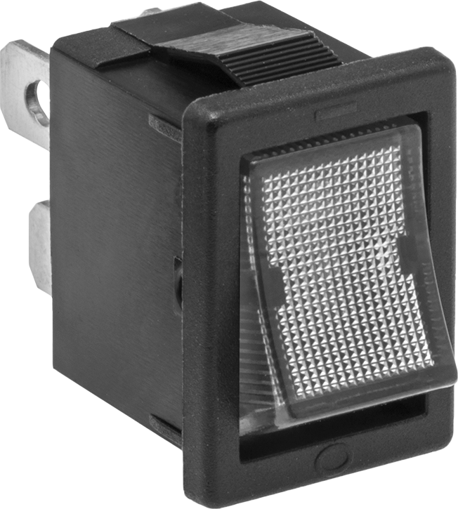 Illuminated Switches with Quick-Disconnect Terminals