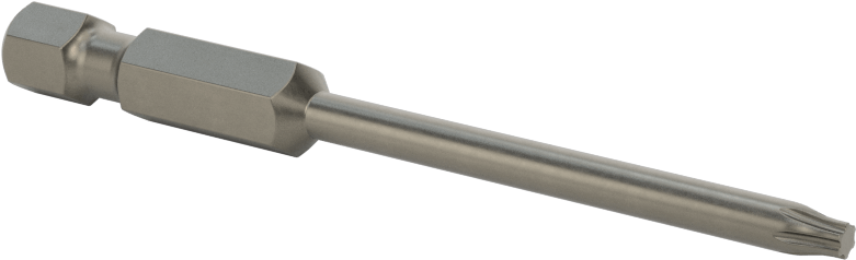 Torx Ucu, Elektrikli Aletler için 1/4" Altıgen Şaft, T9 Boyutu, 2-3/4" Toplam Uzunluk