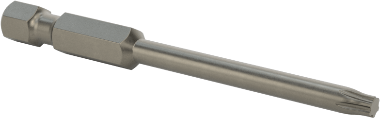 Torx Ucu, Elektrikli Aletler için 1/4" Altıgen Şaft, T15 Boyutu, Toplam 2,75 inç Uzunluk