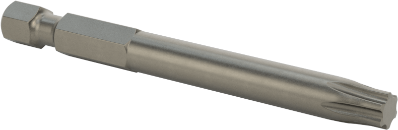 Torx Ucu, Elektrikli Aletler için 1/4" Altıgen Şaft, T30 Boyutu, Toplam 2,75 inç Uzunluk