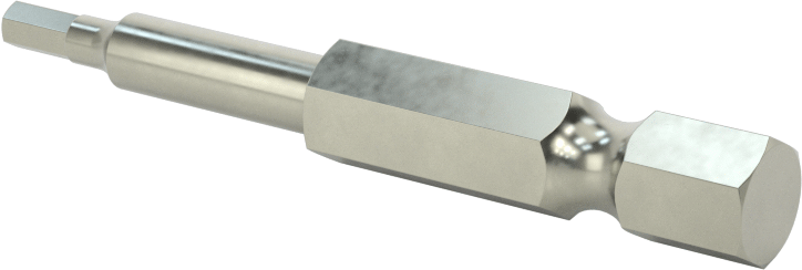 2,5 mm Altıgen Uç, Elektrikli Aletler için 1/4" Altıgen Şaft