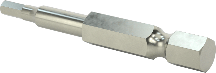 3 mm Altıgen Uç, Elektrikli Aletler için 1/4" Altıgen Şaft