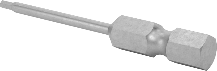 1,5 mm Altıgen Uç, Elektrikli Aletler için 1/4" Altıgen Şaft