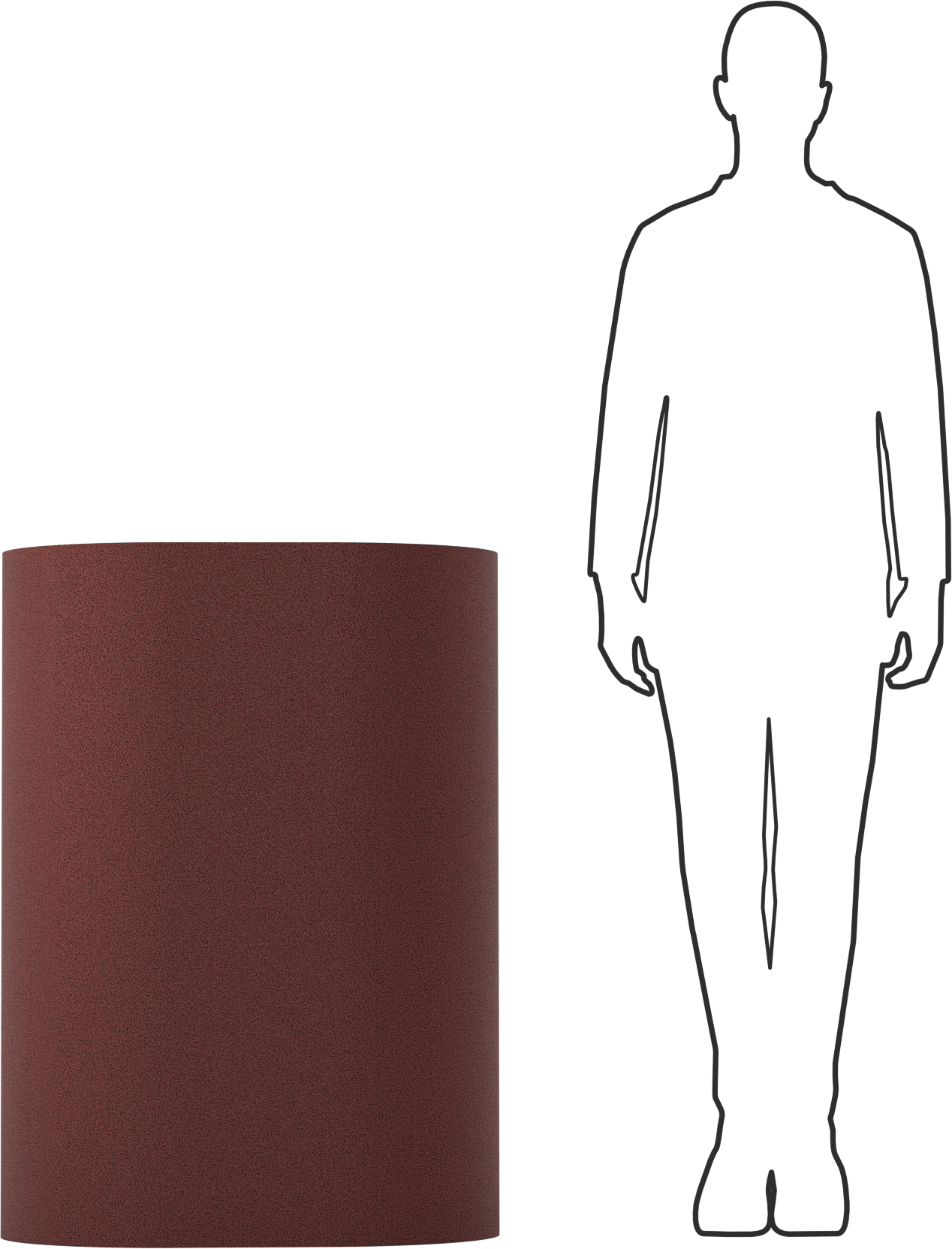 Geniş Bant Zımpara Makineleri için Zımpara Bandı, Ekstra Pürüzsüz Yüzey için, 37“ Genişlik x 75” Uzunluk, 320 Kum