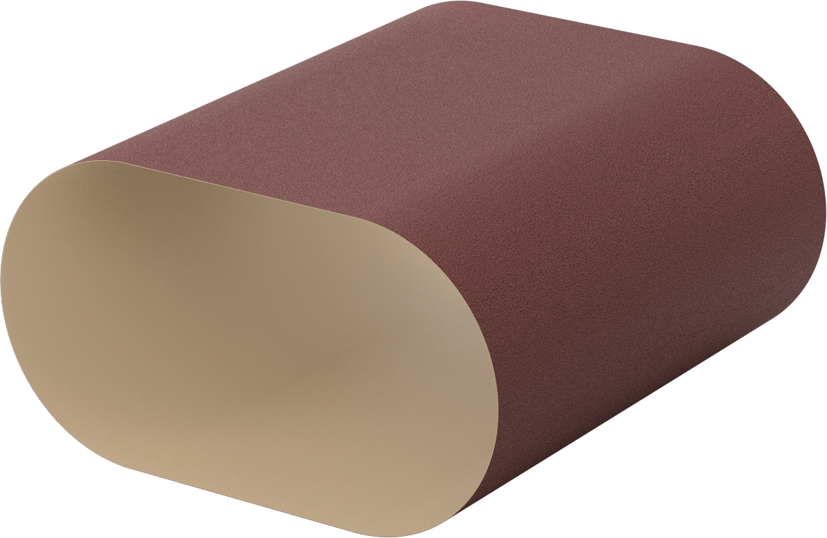 Geniş Bant Zımpara Makineleri için Zımpara Bandı, Uzun Ömürlü, Pürüzsüz Yüzey için, 25“ Genişlik x 60” Uzunluk
