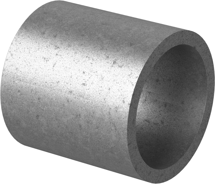 Gıda ve İçecek için Yağ Emdirilmiş Kovanlı Rulman, Demir Bakır, 18 mm Mil ve 22 mm Gövde İç Çapı için, 22 mm Uzunluk