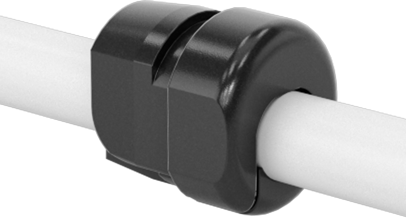 Gerilim Giderici Grometler, 0,22“ ila 0,245” Kordon Dış Çapı ve 0,062" Malzeme Kalınlığı için