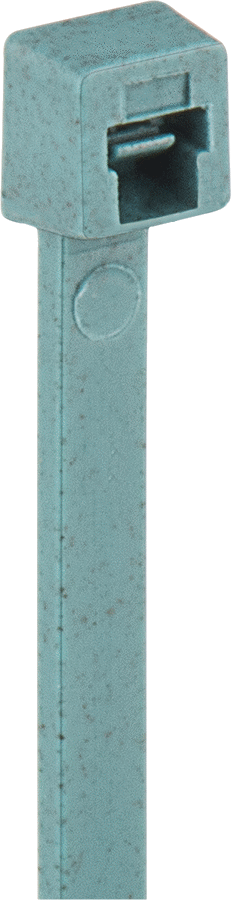 Metal ile Tespit Edilebilir Kablo Bağı, Naylon Plastik, Standart, 8" Uzunluk, 2" Maksimum Demet Çapı için, Yeşil