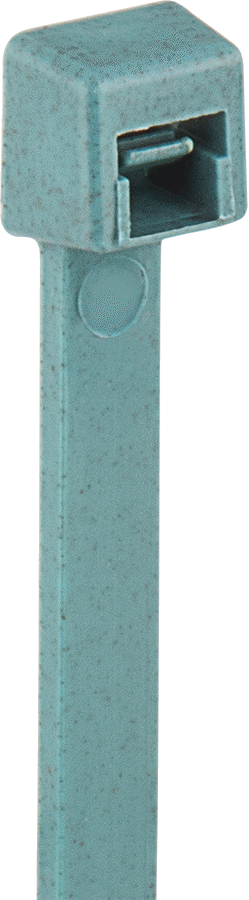Metal ile Tespit Edilebilir Kablo Bağı, Naylon, Standart, 7" Uzunluk, 1-7/8" Maksimum Demet Çapı için, Yeşil