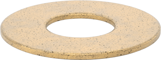 Ultra Düşük Sürtünmeli Yağ Emdirilmiş Baskı Yatağı, 5/8" Mil Çapı, 1-1/2" OD, 1/16" Kalınlık