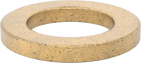 Ultra Düşük Sürtünmeli Yağ Emdirilmiş Baskı Yatağı, 5/8" Mil Çapı için, 1" OD, 1/8" Kalınlık