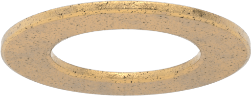 Ultra Düşük Sürtünmeli Yağ Emdirilmiş Baskı Yatağı, 3/4" Mil Çapı için, 1-1/4" OD, 1/16" Kalınlık