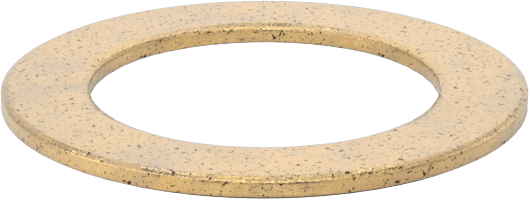 Ultra Düşük Sürtünmeli Yağ Emdirilmiş Baskı Yatağı, 1" Mil Çapı için, 1-1/2" OD, 1/16" Kalınlık