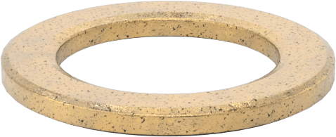 Ultra Düşük Sürtünmeli Yağ Emdirilmiş Baskı Yatağı, 1/2" Mil Çapı için, 3/4" OD, 1/16" Kalınlık