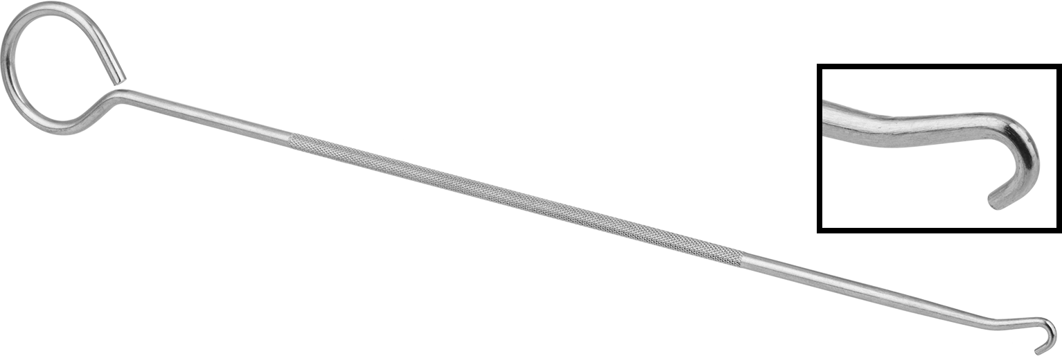 Küçük Parça Konumlandırıcı, Kanca Ucu ve Döngü Tutamağı ile, 9-1/2" Toplam Uzunluk