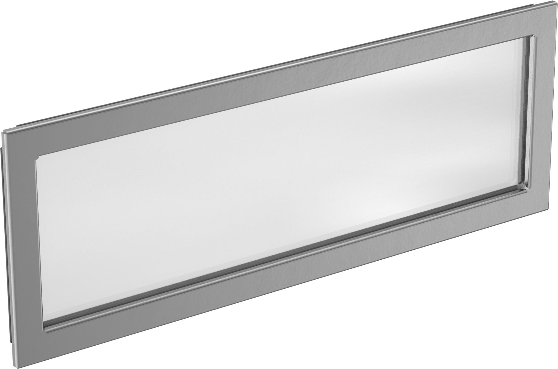Muhafazalar için Tehlikeli Ortamlar Denetim Penceresi, 9-1/2“ Yükseklik x 26-1/2” Toplam Genişlik, 5/16" Çerçeve Kalınlığı