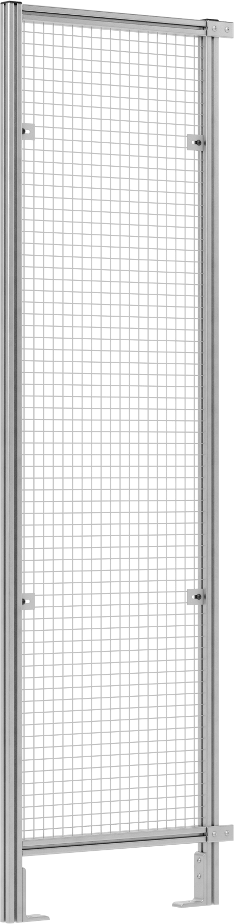 7 Fit Toplam Yükseklik x 2'0" Genişlik, T-Yuvalı Çerçeveleme Makinesi Koruyucusu için Tel Örgü Panel