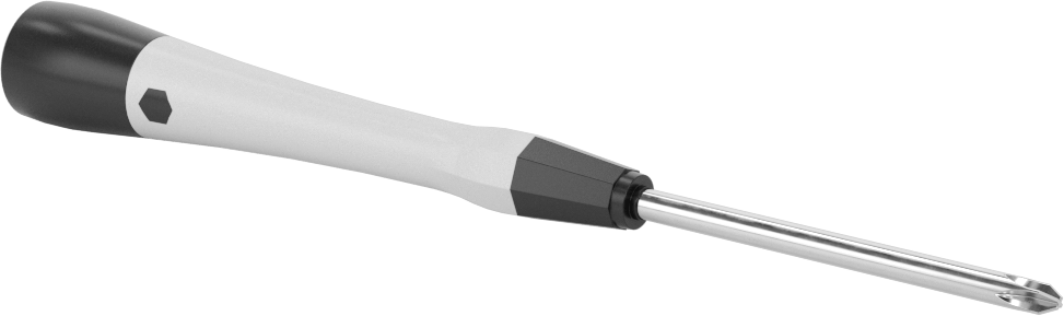 Statik Kontrol Hassas Kontrol Tornavida, 1 numaralı Phillips