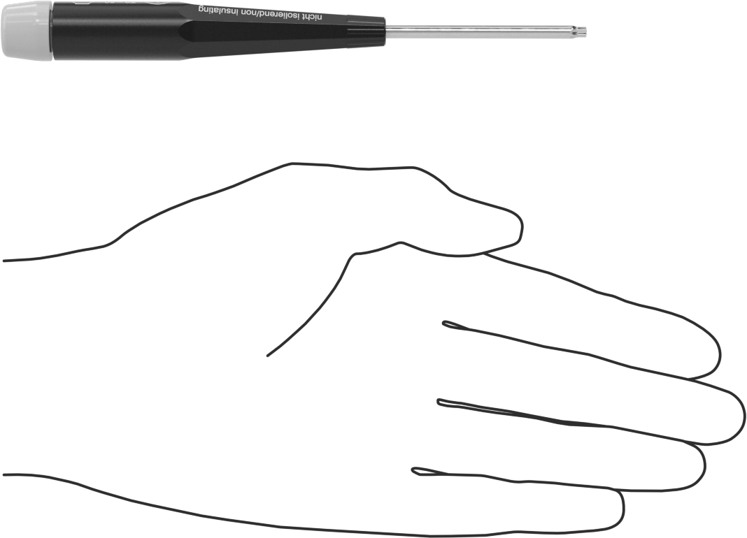 Statik Kontrol Hassas Kontrol Tornavida, T9 Torx
