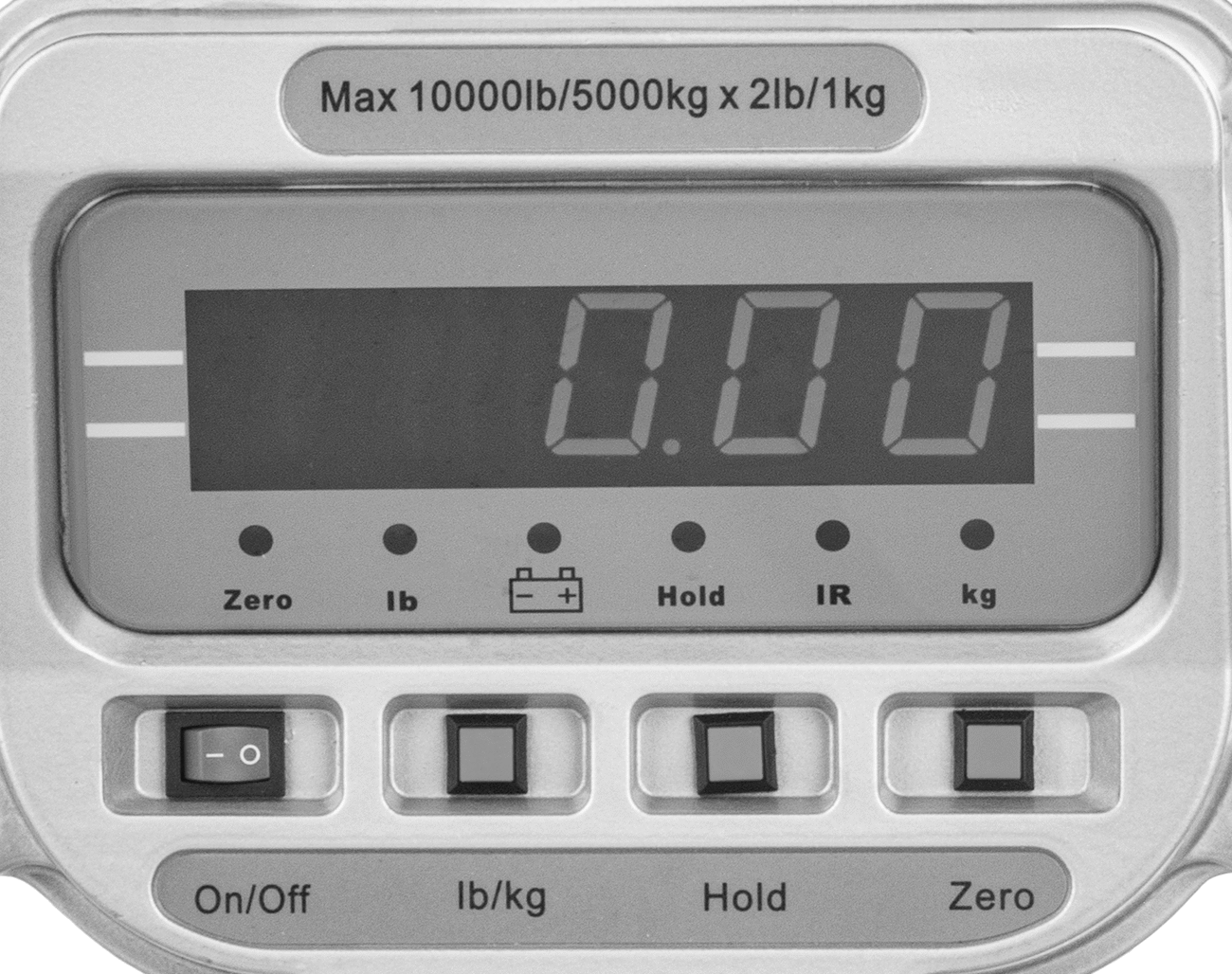 Dijital Ekranlı Asma Terazi, 10000 lbs. Kapasite