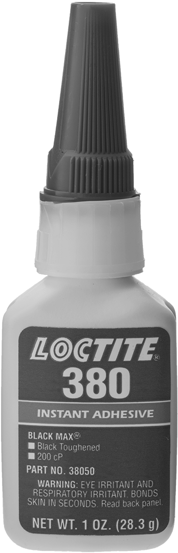 Sertleştirilmiş Anında Yapışan Yapıştırıcı, Loctite® 380, 1 FL. oz. Şişe