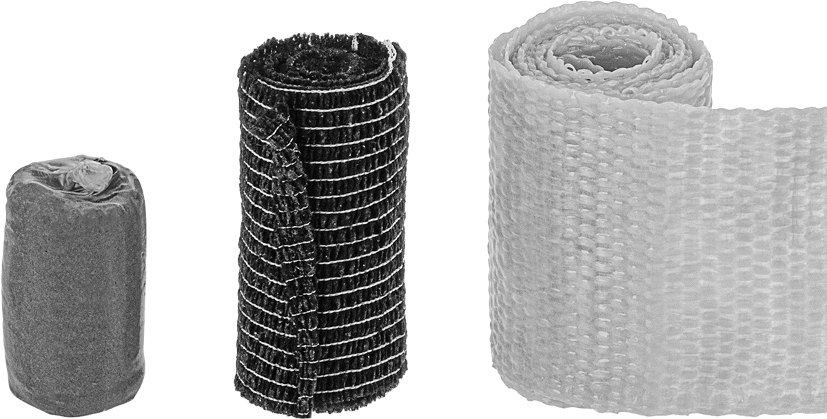 Su ile Etkinleşen Fiberglas Onarım Bandı, Poliüretan Yapıştırıcı, 2 inç Genişlik, 4 Fit Uzunluk