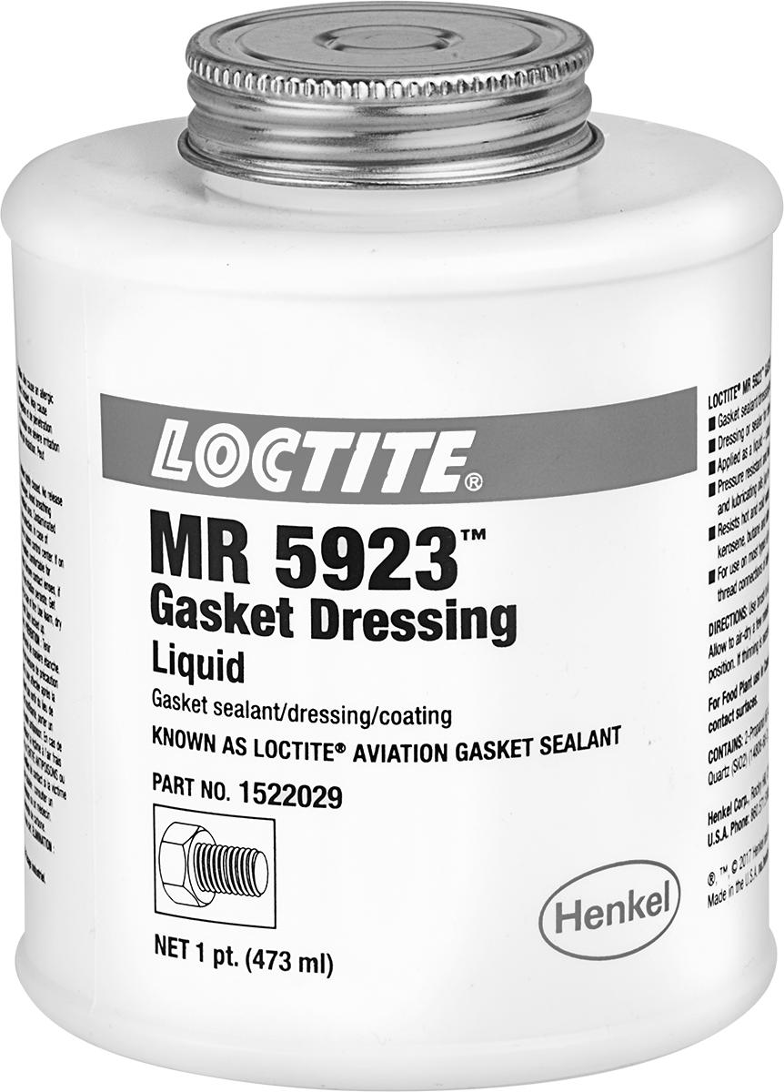 Suya Dayanıklı Conta Sızdırmazlık Maddesi, Loctite® MR 5923, 16 oz. Fırçalı Kapaklı Kutu