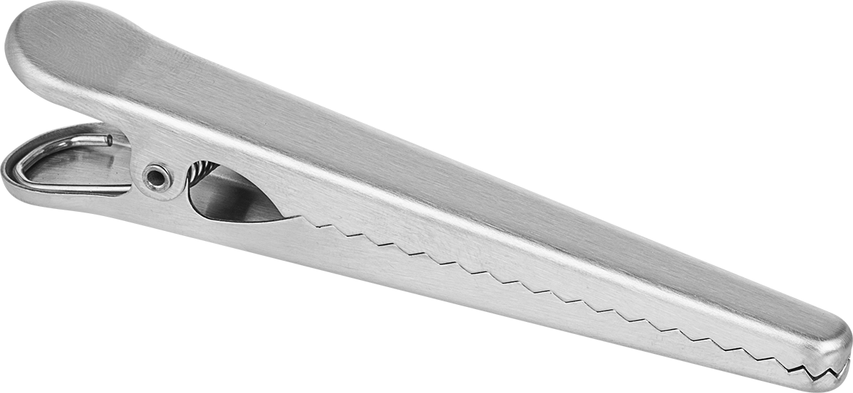 Paslanmaz Çelik Klipsler, 2-1/2" Maksimum Kalınlık için, Tırtıklı Çeneler