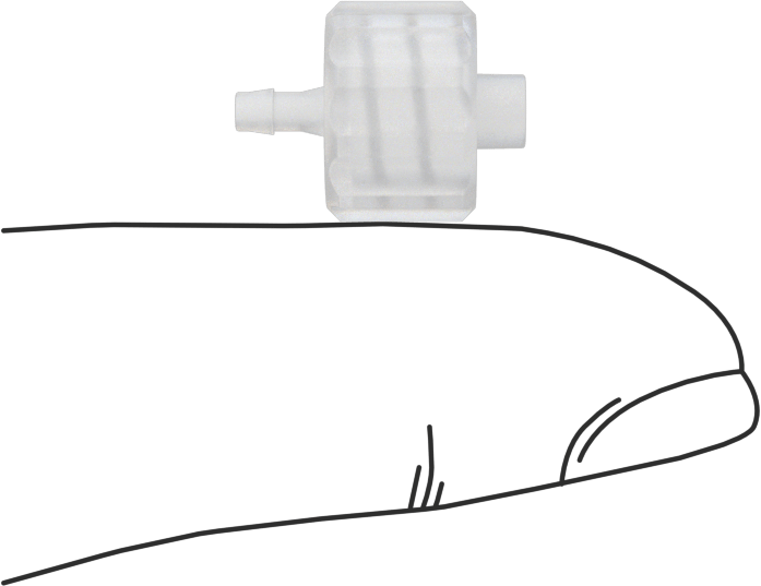 Plastik ve Kauçuk Borular için Luer Lock Boru Bağlantısı, Kimyasallar için, Fiş, 1/16" Dikenli Boru İç Çapı için