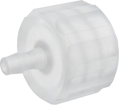 Plastik ve Kauçuk Borular için Luer Lock Boru Bağlantısı, Kimyasallar için, Fiş, 1/16" Dikenli Boru İç Çapı için