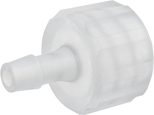 Plastik ve Kauçuk Borular için Luer Lock Boru Bağlantısı, Kimyasallar için, Fiş, 3/32" Dikenli Boru İç Çapı için