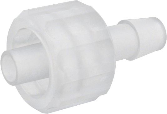 Plastik ve Kauçuk Borular için Luer Lock Boru Bağlantısı, Kimyasallar için, Fiş, 1/8" Dikenli Boru İç Çapı için