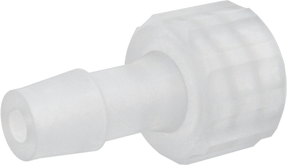 Plastik ve Kauçuk Borular için Luer Lock Boru Bağlantısı, Kimyasallar için, Fiş, 5/32" Dikenli Boru İç Çapı için